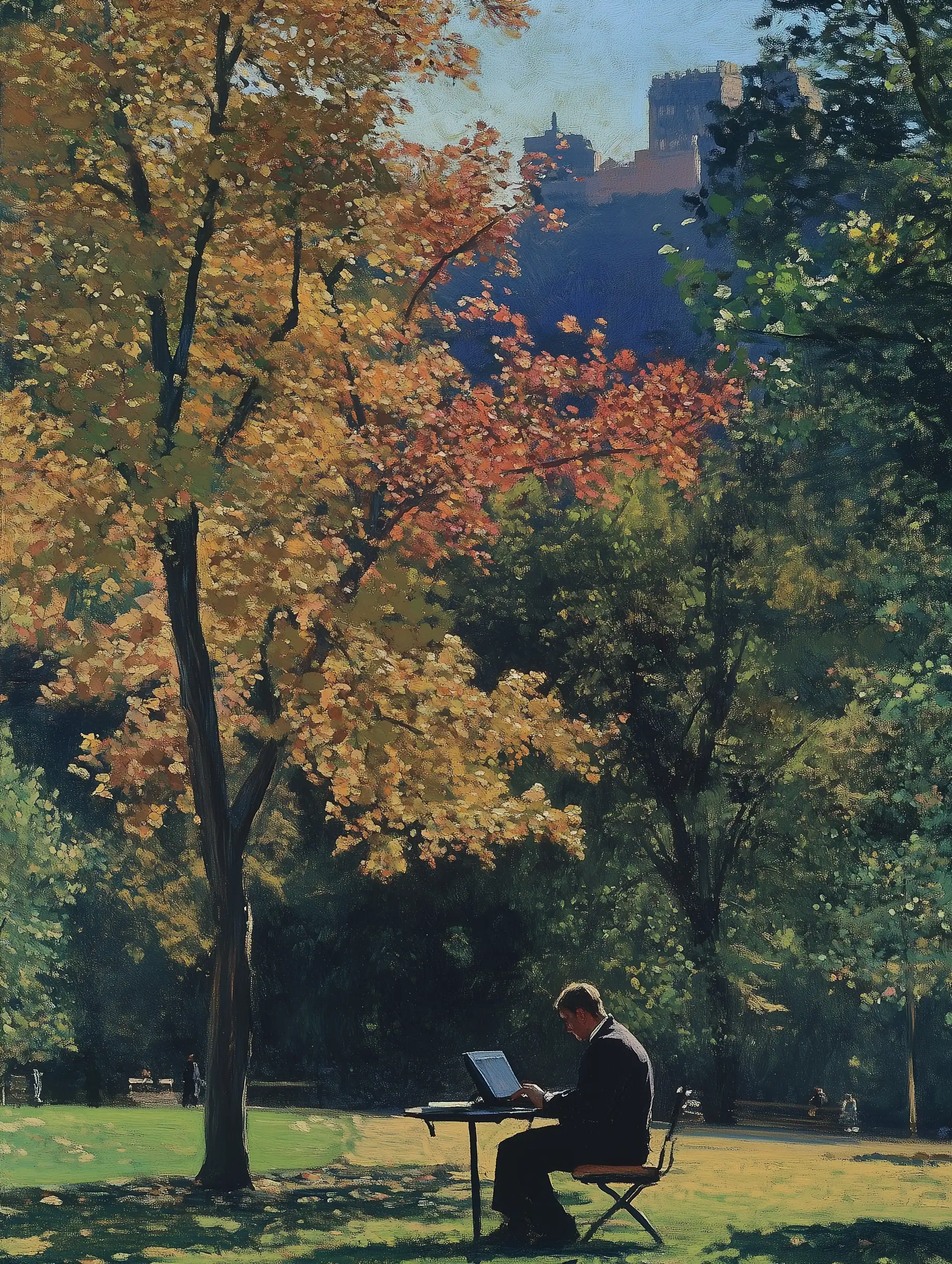 Man at the park